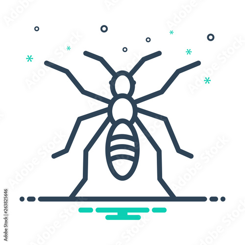 Mix line icon for ant 