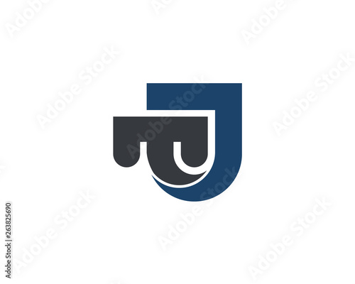 initial letter M J E 3 anagram logo