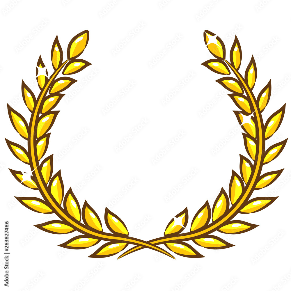 laurel wreath vector graphic laurel wreath vector graphic