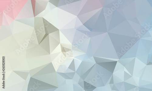 Abstract Color Polygon Background Design, Abstract Geometric Origami Style With Gradient