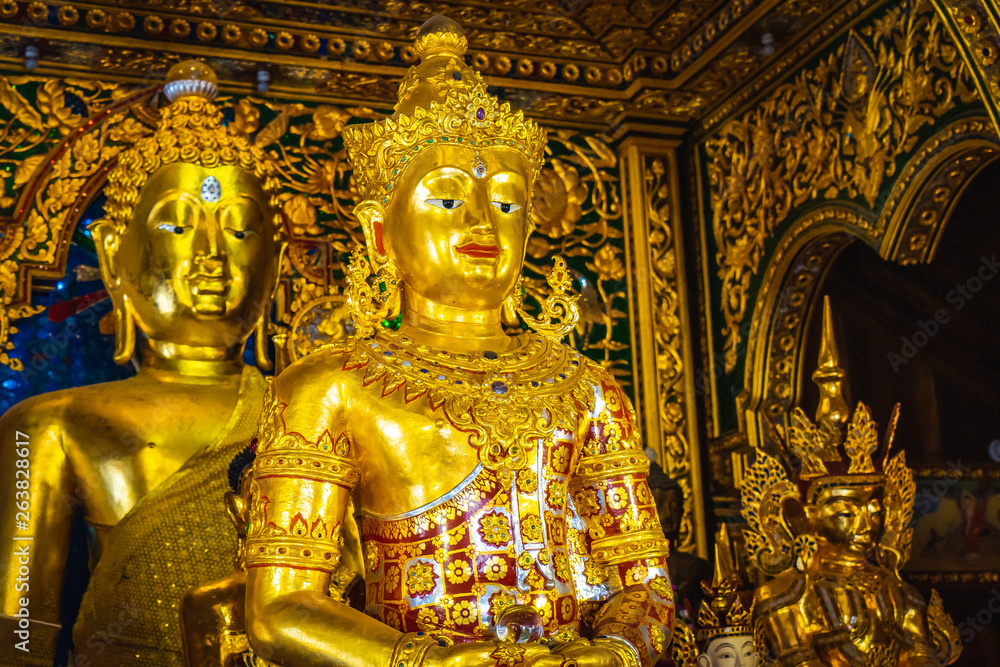 Fototapeta premium A temple in Chaing Rai, Thailand
