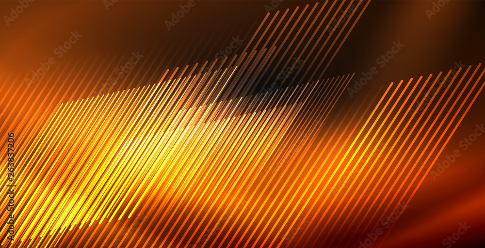 Neon color abstract lines Neon color abstract lines