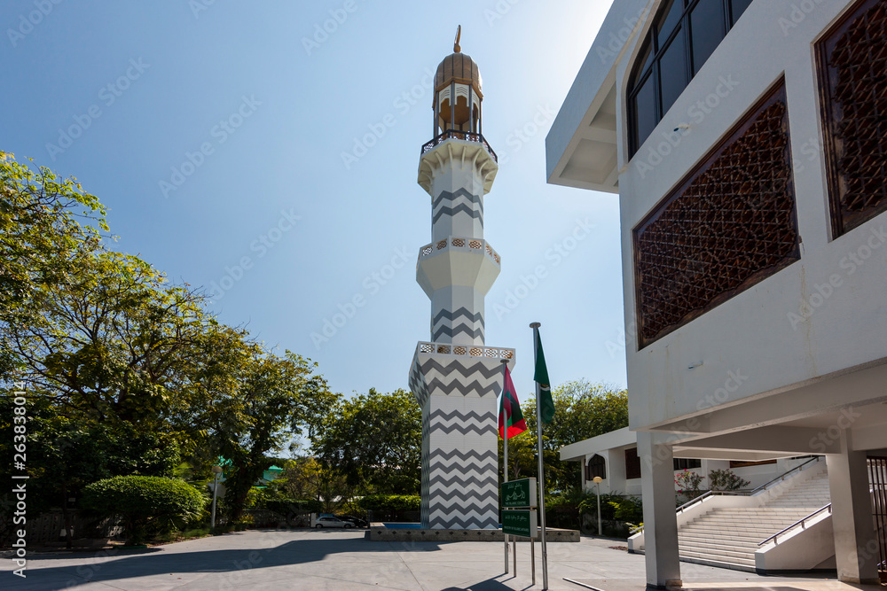 Friday Mosque, Islamic Center, Male, North Male Atoll, Maldives, Asia