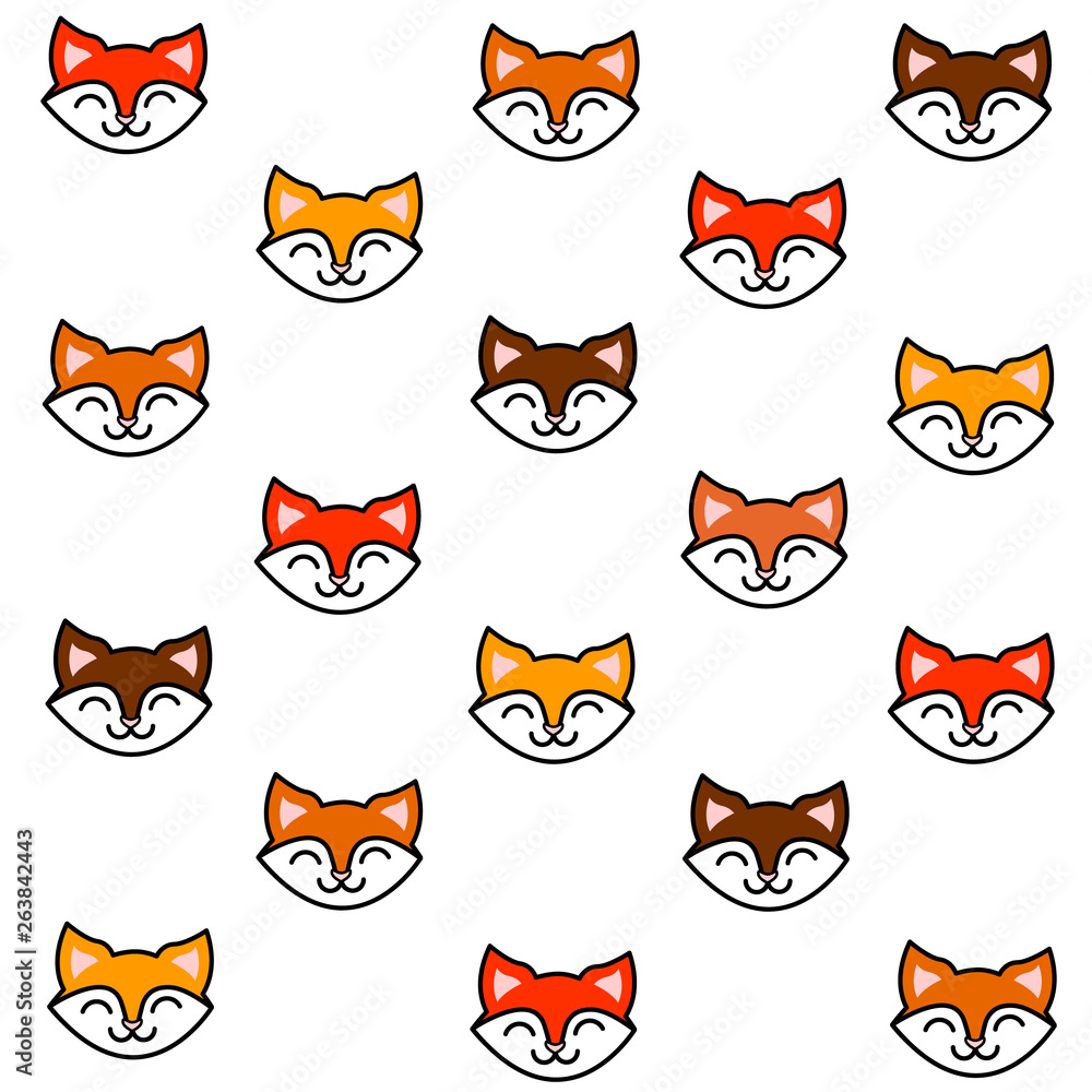 cute cats vector pattern cute cats vector pattern
