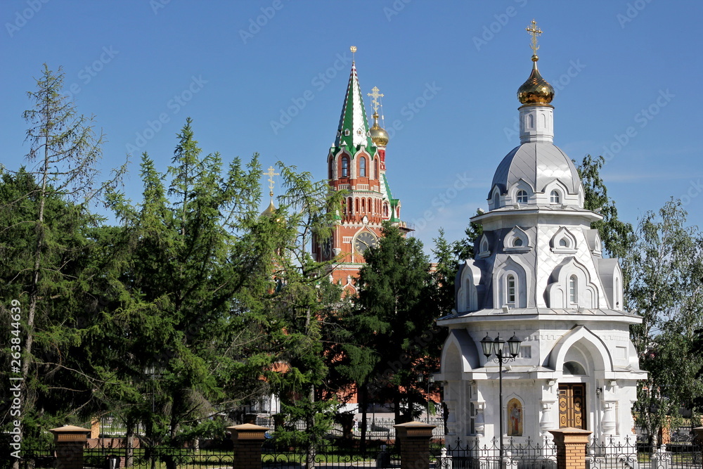 Obraz premium We travel around Russia. The cities of Russia - Yoshkar-Ola.