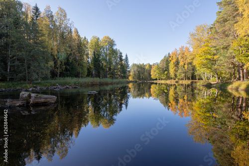 River landscape! Farnebofjarden national park in Sweden. © Conny Sjostrom