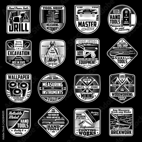 Renovation, repair and construction work tools