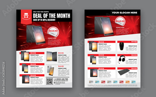 flyer template for Sale Promotion