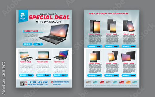 flyer template for Sale Promotion