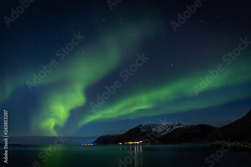 Fantastischer Nachthimmel in Norwegen © cbasting