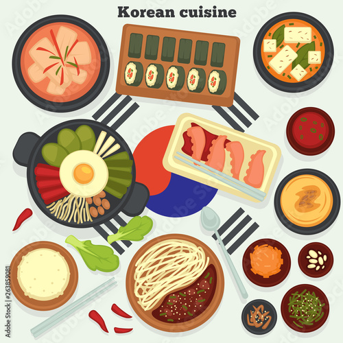 Korean cuisine traditional dishes and meals travel to Korea