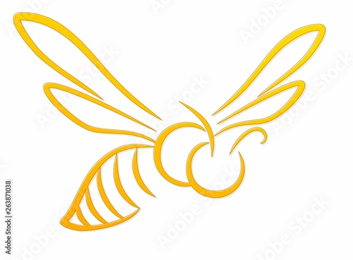 Symbol of flying bee.