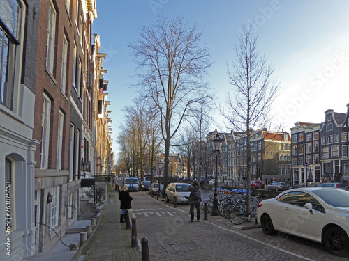 Fototapeta Naklejka Na Ścianę i Meble -  Amsterdam city Netherlands