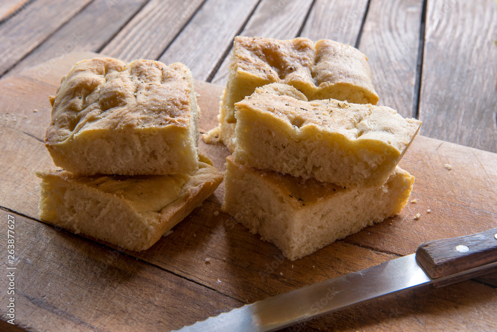 Focaccia casareccia Focaccia casareccia