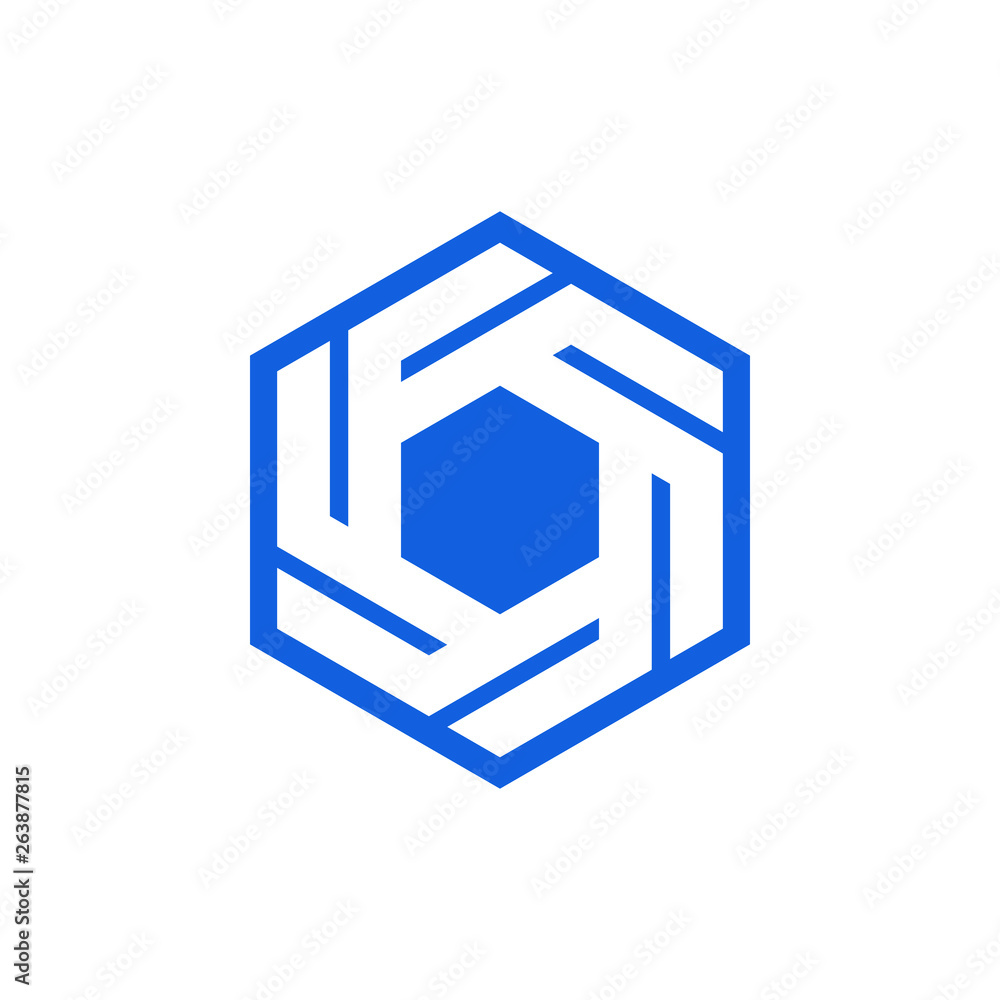 Unique New Geometric Design Icon Symbol Logo for technology business health company with modern high end look Unique New Geometric Design Icon Symbol Logo for technology business health company with modern high end look
