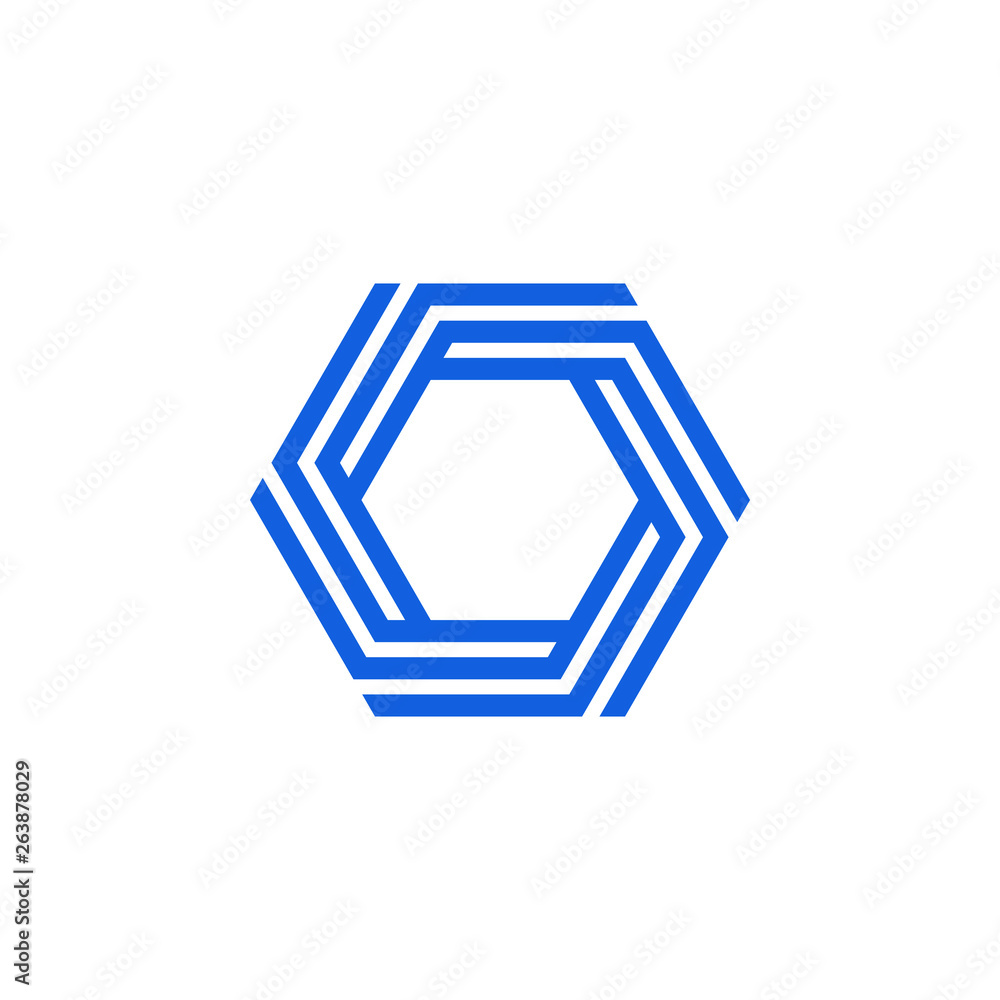 Unique New Geometric Design Icon Symbol Logo for technology business health company with modern high end look Unique New Geometric Design Icon Symbol Logo for technology business health company with modern high end look