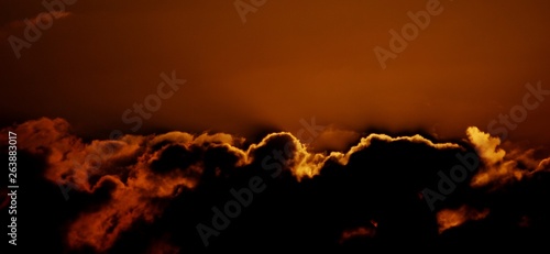 Evening Clouds from Berlin and Brandenburg from July 26  2012  Germany