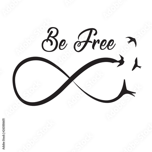 Freedom symbol vector illustration