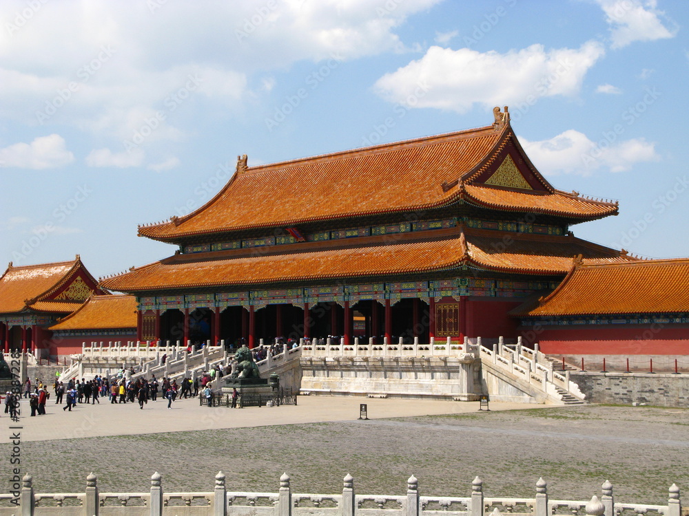 Naklejka premium Forbidden City, Beijing, China