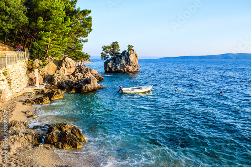 Brela rock, Croatia.