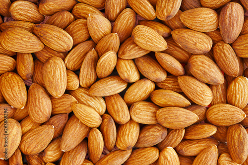 Almonds. Almond Kernels for Background or Texture     photo