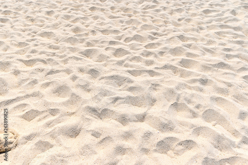 Sand on the beach as background