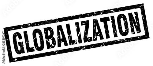 square grunge black globalization stamp