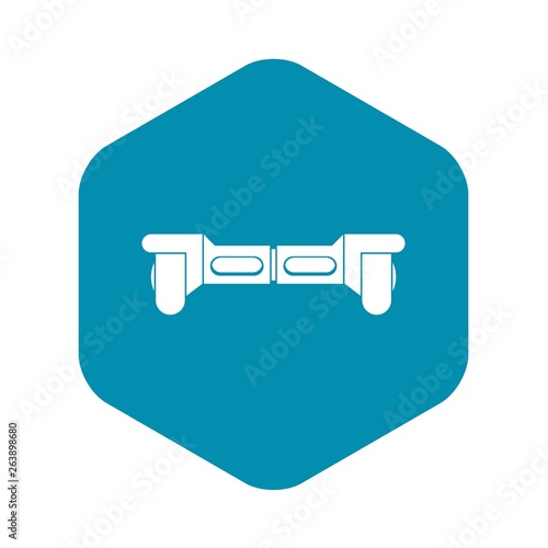Electrical modern gyroboard icon. Simple illustration of electrical modern gyroboard vector icon for web