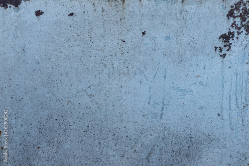 The concrete texture, wall, with cracks and scratches can be used as a  background, web banner with space for text © aleksashka_