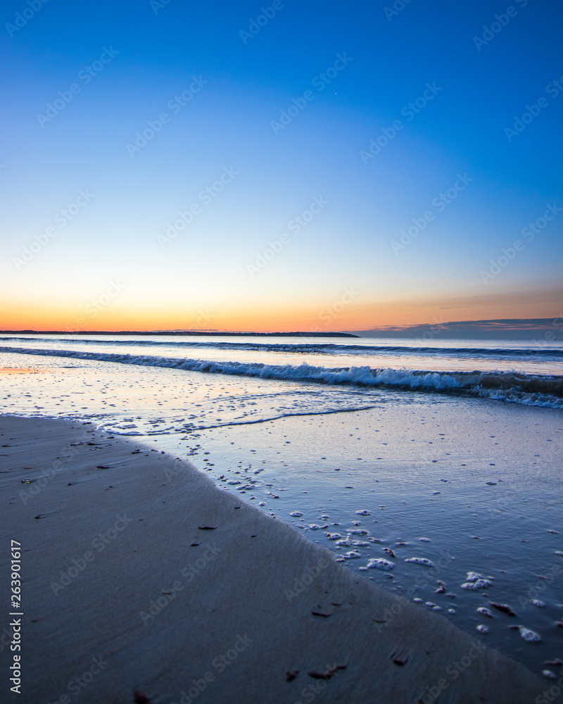 Maine Beach at Sunrise