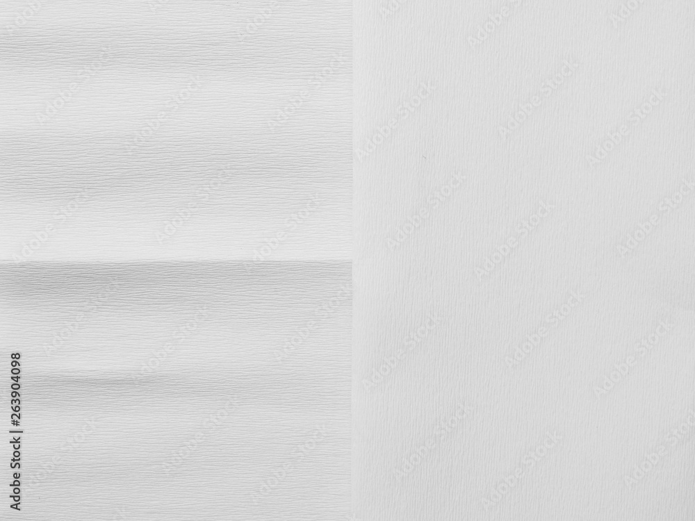 White sheet of paper folded texture White sheet of paper folded texture