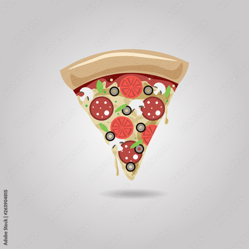 pizza. Pizzeria emblem. Italian food restaurant sign. pizza. Pizzeria emblem. Italian food restaurant sign.
