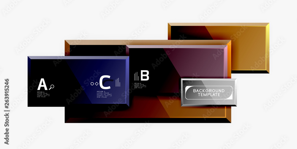 Minimal square banner abstract background Minimal square banner abstract background