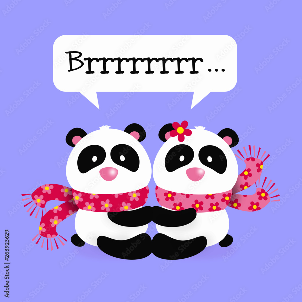 Obraz premium So Cold Panda!