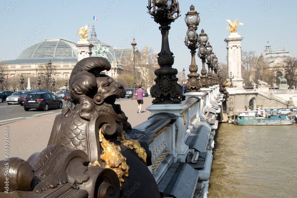 Pont de la concorde in paris