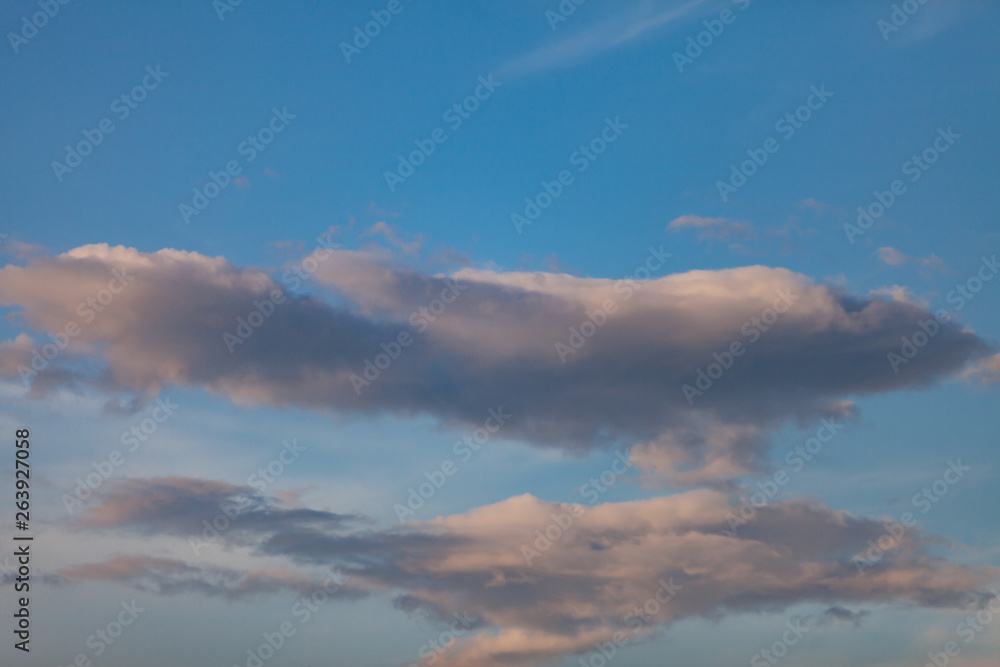 Naklejka premium Blue sky with cloud.