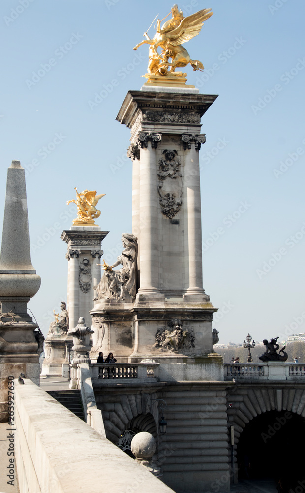 Pont de la concorde in paris