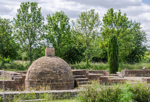 Backofen der Villa Rustica bei Wachenheim an der Südlichen Weinstraße photo