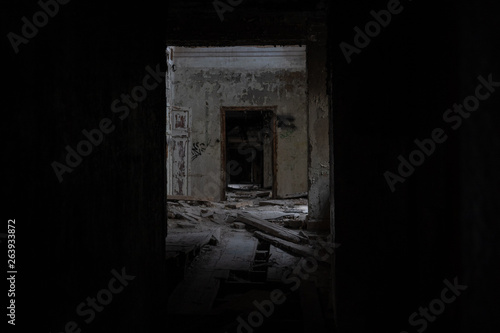 Ruined hospital room © sharpmotions