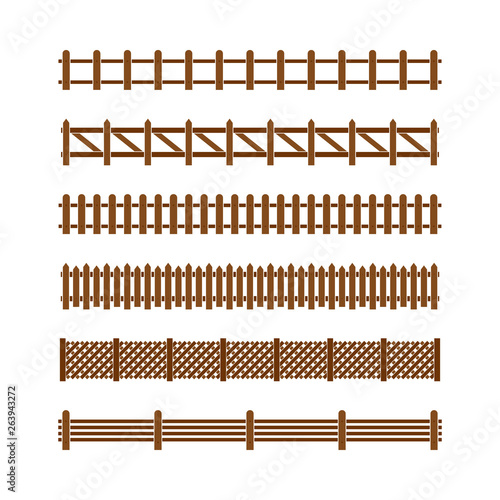 Wood Fence set