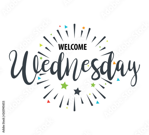 Welcome - Fireworks - Today, Day, vector for greeting - Vector