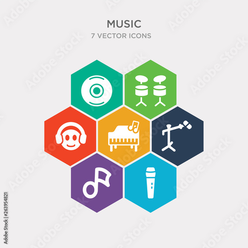 simple set of microphone for singers, musical note, cinema microphone, classical music icons, contains such as icons listening smile, drums, vinyls and more. 64x64 pixel perfect. infographics vector