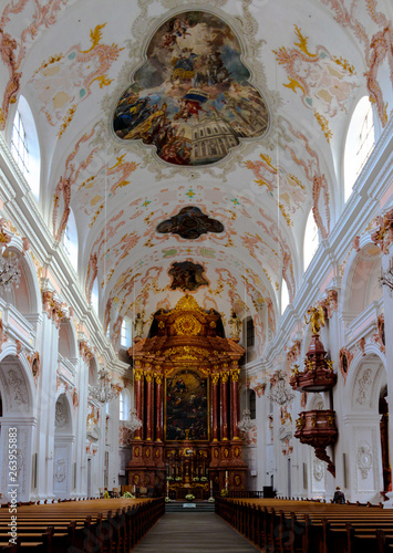 Interior of Swiss Cathedral