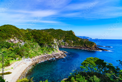 Obraz na płótnie [静岡県] 南伊豆の河津町の海岸風景