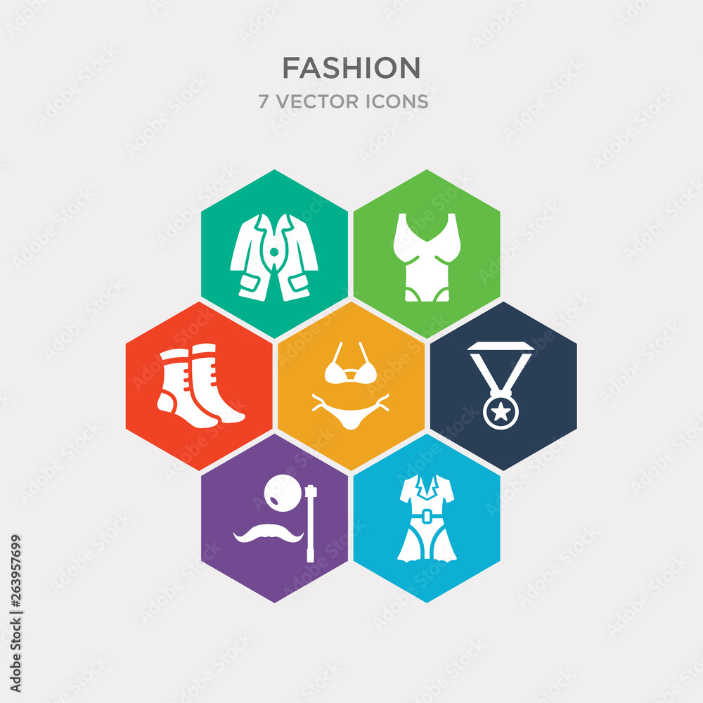 simple set of summer dress, monocle, star medal, women swimsuit icons, contains such as icons pair of socks, women sleeveless shirt, jacket with pockets and more. 64x64 pixel perfect. infographics
