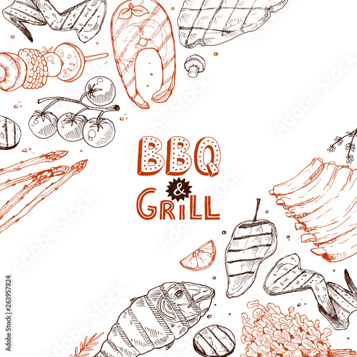 bbq and grill banner