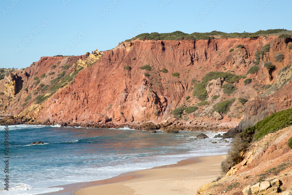 Amado Beach; Algarve; Portugal