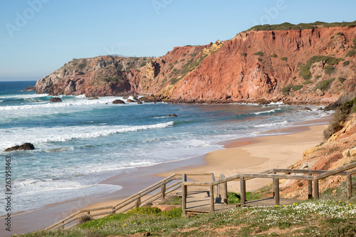 Amado Beach; Algarve; Portugal