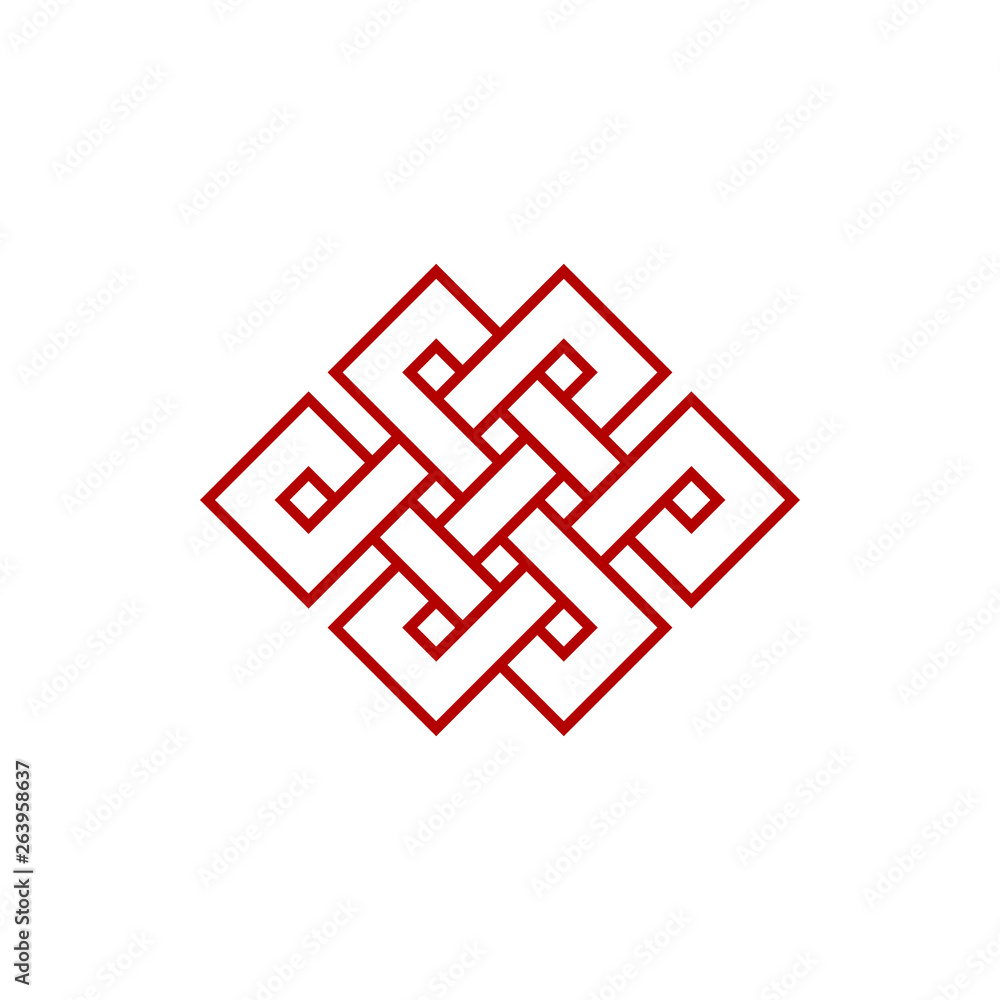 Unique Knot Infinity Icon Logo Design Template for business health company decoration with modern high end look Unique Knot Infinity Icon Logo Design Template for business health company decoration with modern high end look