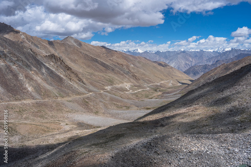 Road in mountains Himalayas Leh Ladakh
